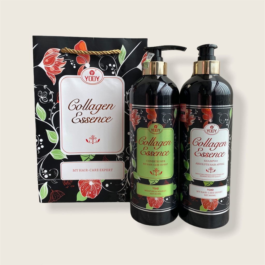 [CHÍNH HÃNG] Dầu Gội xả cặp Yody Essence Colagen