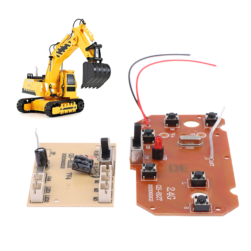 1%20Set%20For%20RC%20Car%20Remote%20Control%20Toys%20Parts%206CH%202.4G%20Remote%20Control%20High%20Quality%2027MHz%20Circuit%20PCB%20Transmitter%20Receiver%20Board%20YUEYING%20-%20Image%203