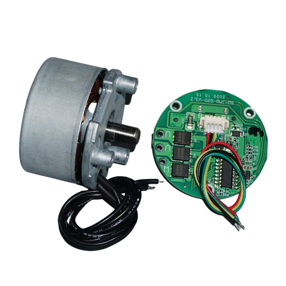 3920 External Rotor Brushless Motor with Charging 12V Brushless Drive Board 20-30W 4A Large Torque Fascia Gun Brushless Motor