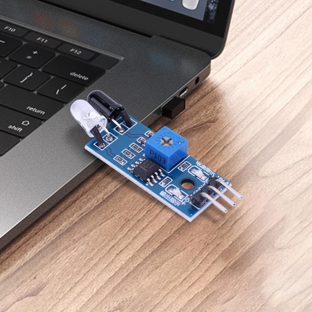 Obstacle Avoidance Sensor Module 3 Pin Reflective Photoelectric Sensor Infrared Distance Sensor for Car Robot