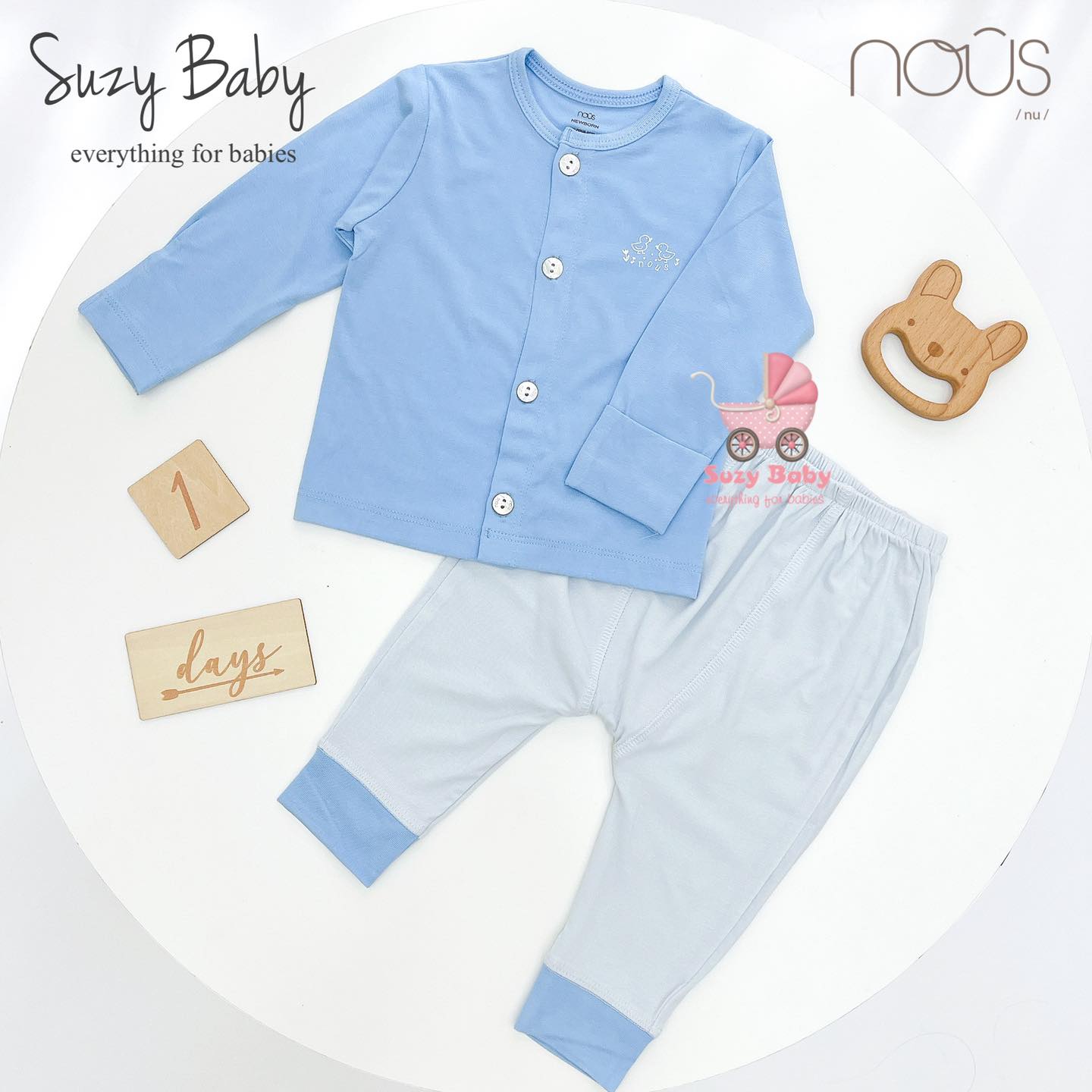 BỘ NOUS PETIT CÚC THẲNG NEWBORN