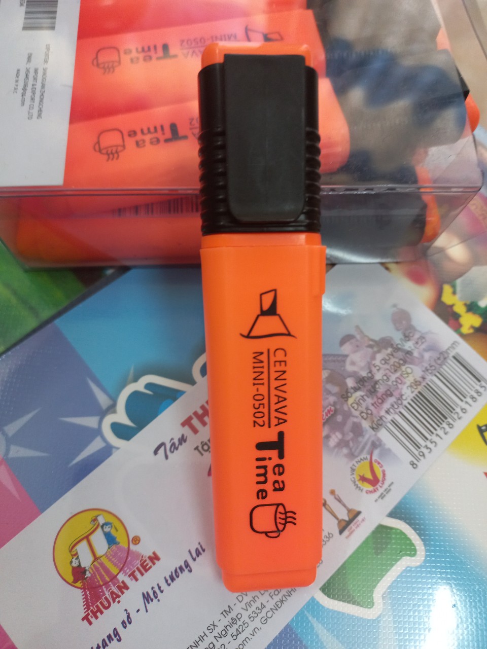 Bút Dạ Quang Cenvava 0502 nét 5mm