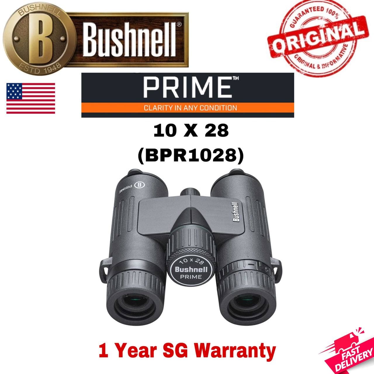 2021年新作 Bushnell ブッシュネル 双眼鏡 ニトロ 10x36 ilam.org