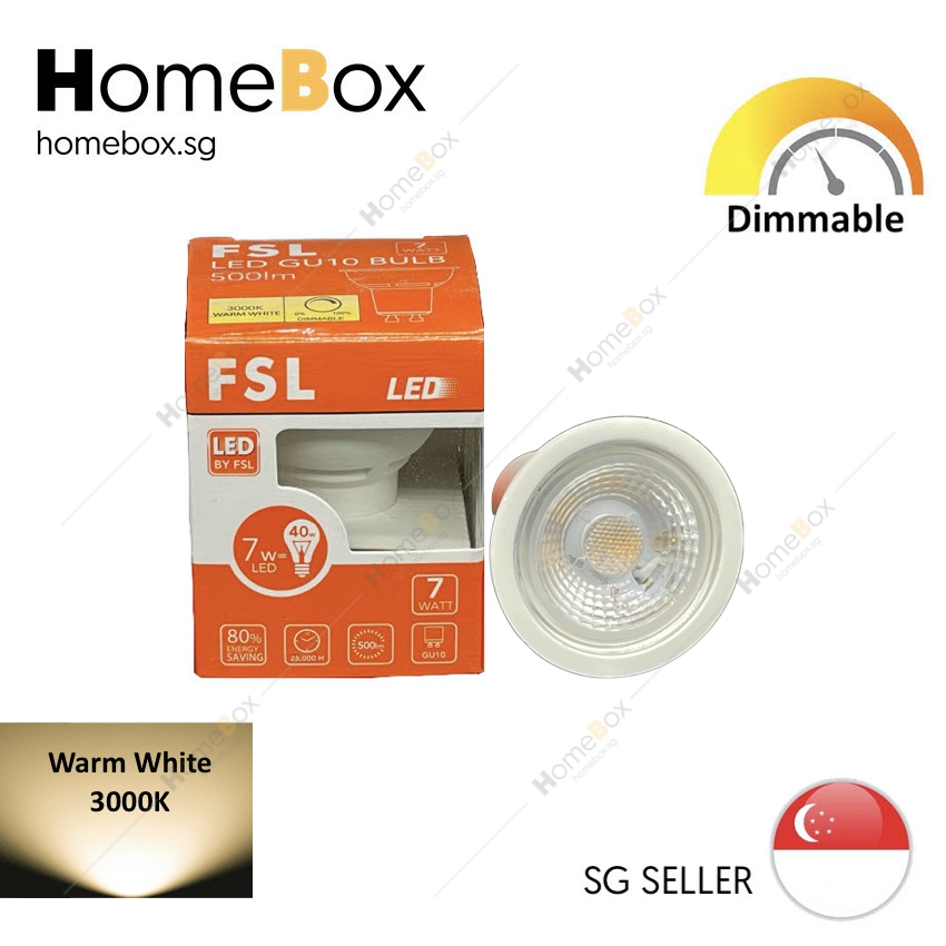 fsl led gu10 bulb