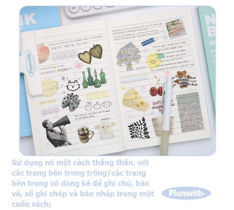 Cuốn sách dày Notebook, Cao -Value Student Sao notebook, Sách trống