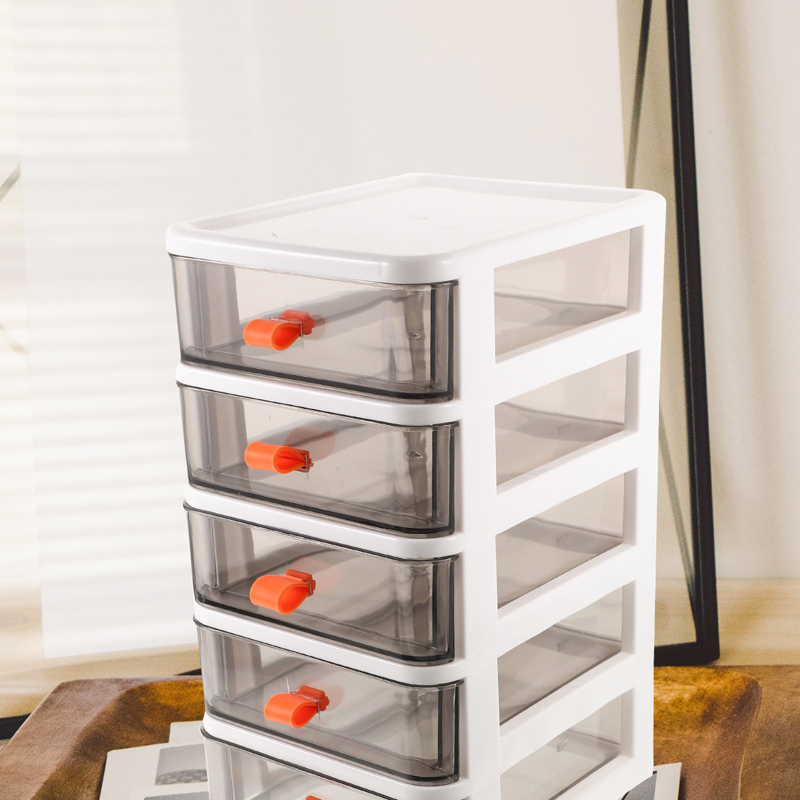 UEETIQ Storage Bins Office Table Multifunction Desk Drawer Type Case Drawers Organizer Shelving Unit