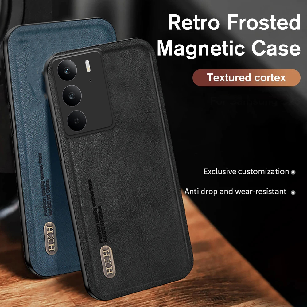 New Phone case Realme C75 Back cover Matte texture Retro waterproof Anti-Slippery For Realme C75 case. 