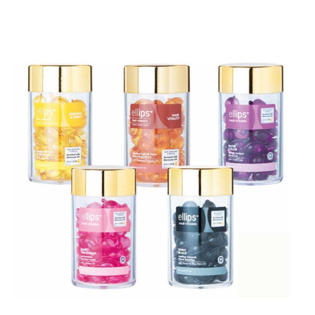 (Hộp 50 Viên) Serum Dưỡng Tóc Ellips Hair Vitamin