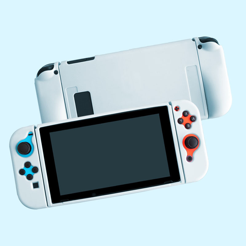 DISOUR Ốp Bảo Vệ TPU Mềm Cho Nintendo Switch Vỏ JoyCons OLED Ốp Máy Chơi Game Tách Vỏ Toàn Bộ Phụ Kiện Switch Oled