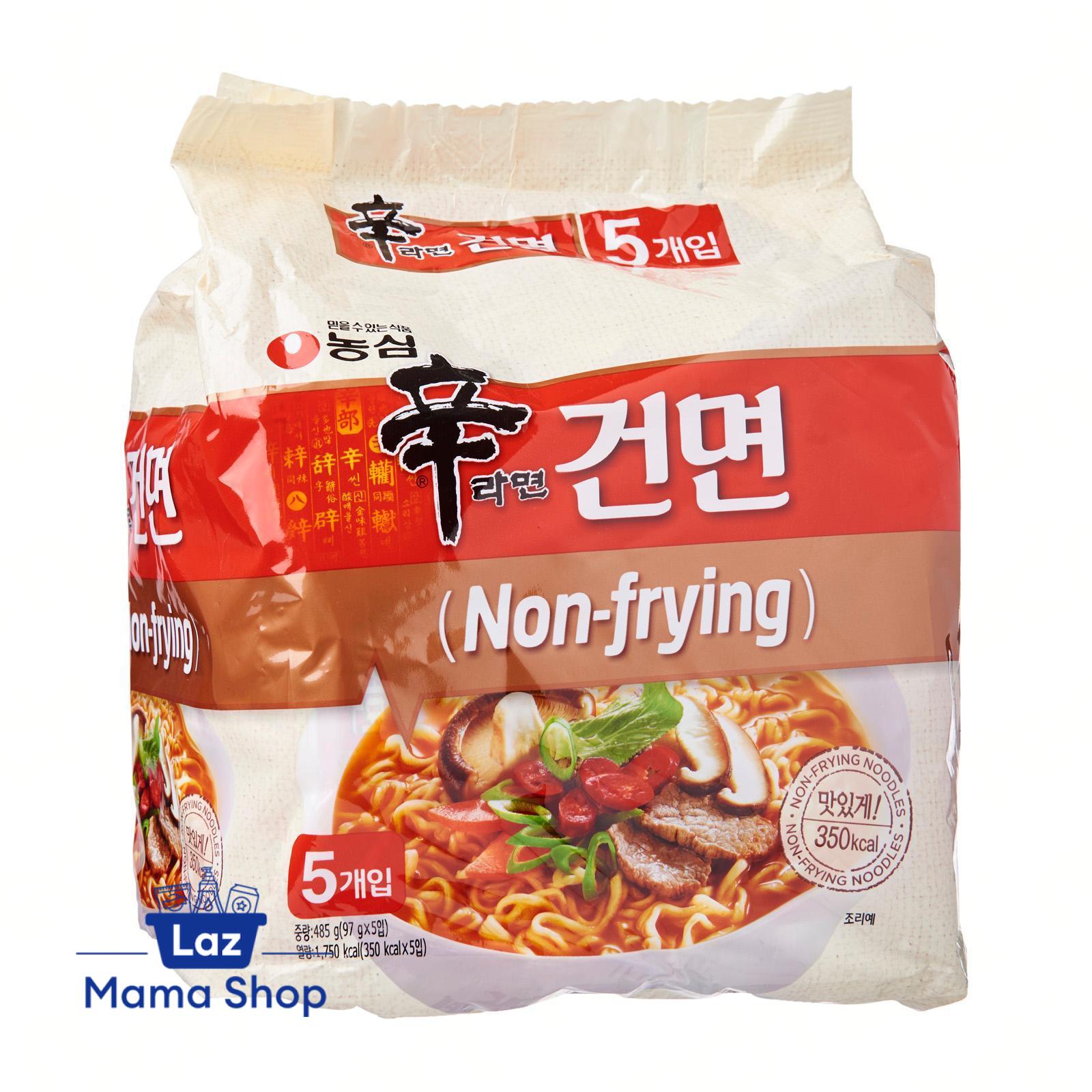 Nongshim Korean Shin Ramyun Non Frying Ramen Noodles 5S (Laz Mama Shop ...