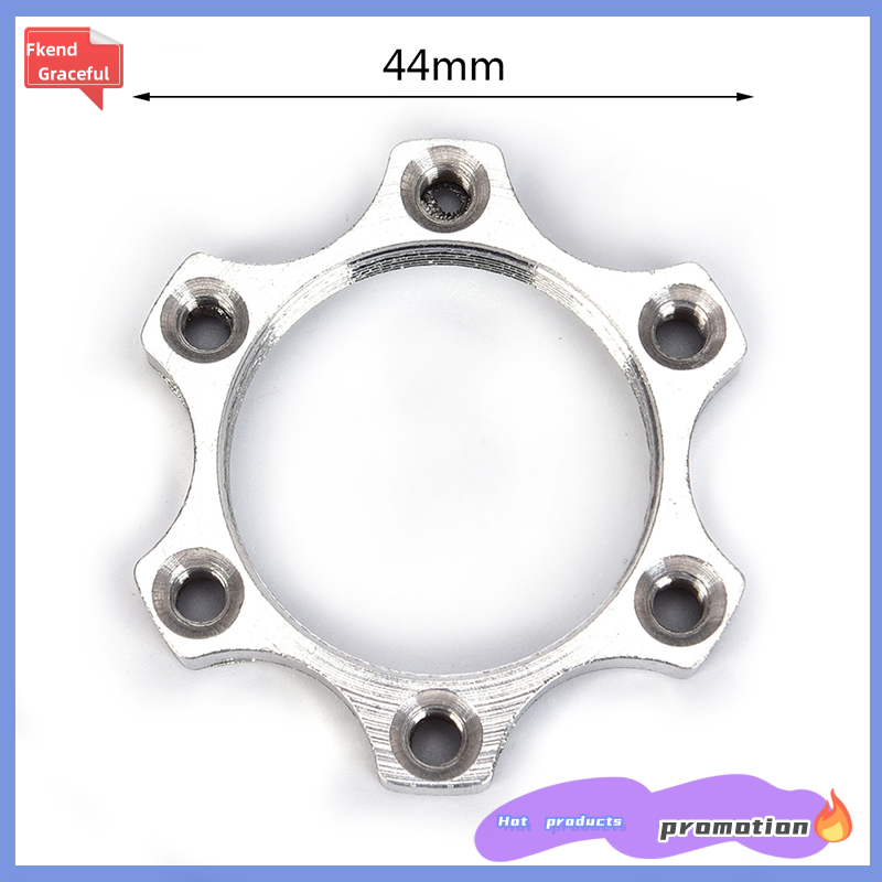 Fkend Bike Bicycle Freewheel Threaded Hubs Disk Disc Brake Rotor 6 Bolt Flange Adapter