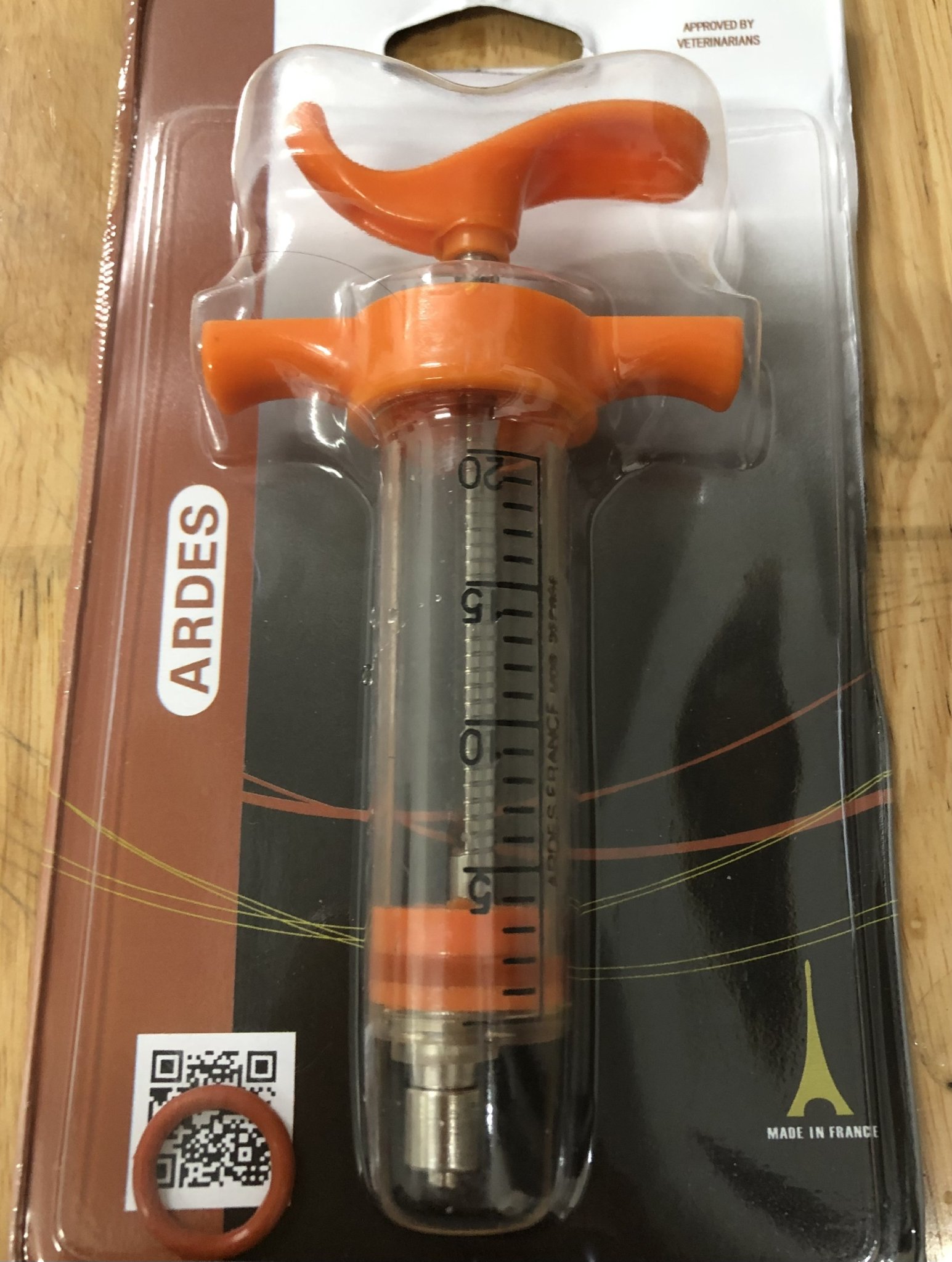 Cylinder Block (syringes) ardes French 20cc veterinary school Vogue
