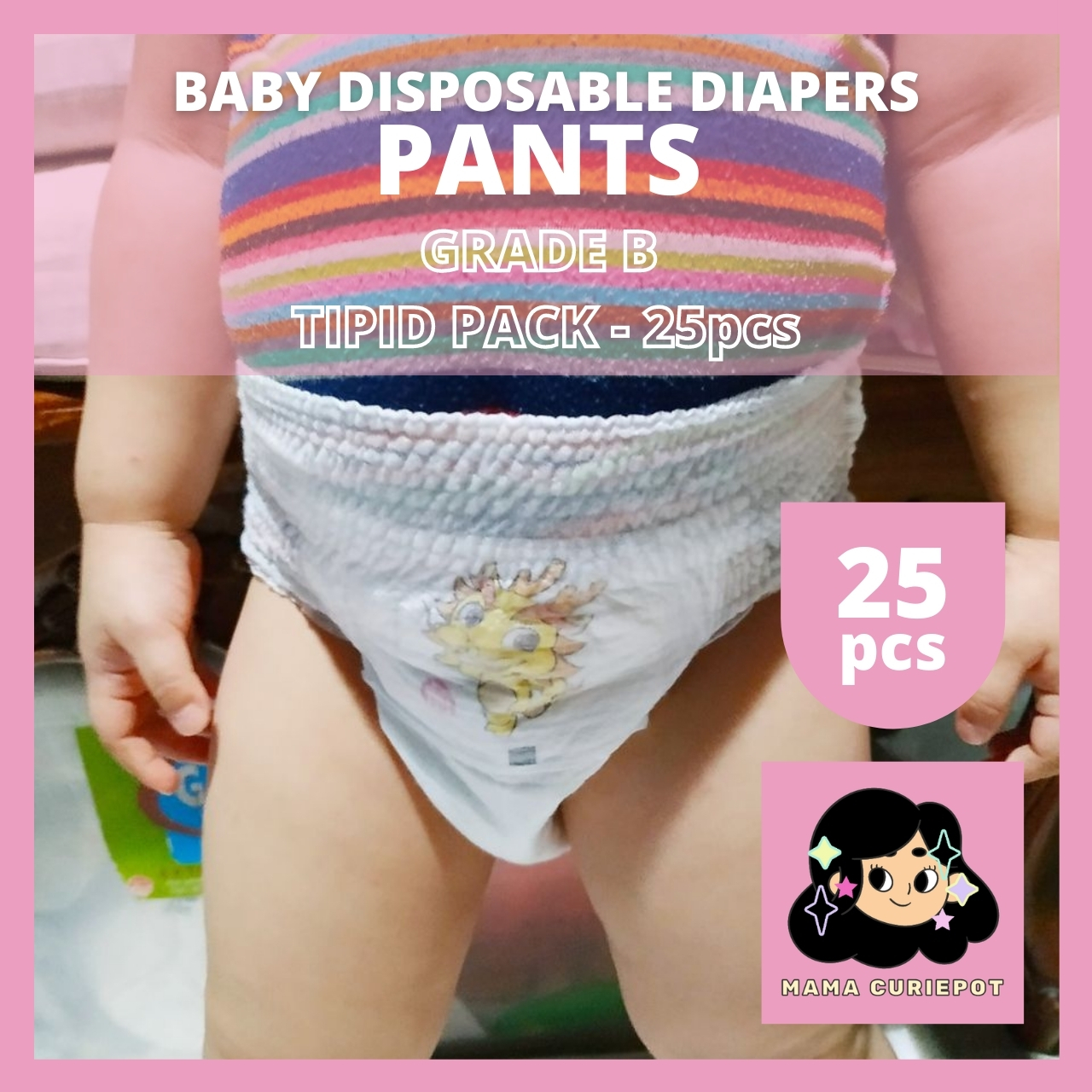 Adult Baby Printed Pull Ups 