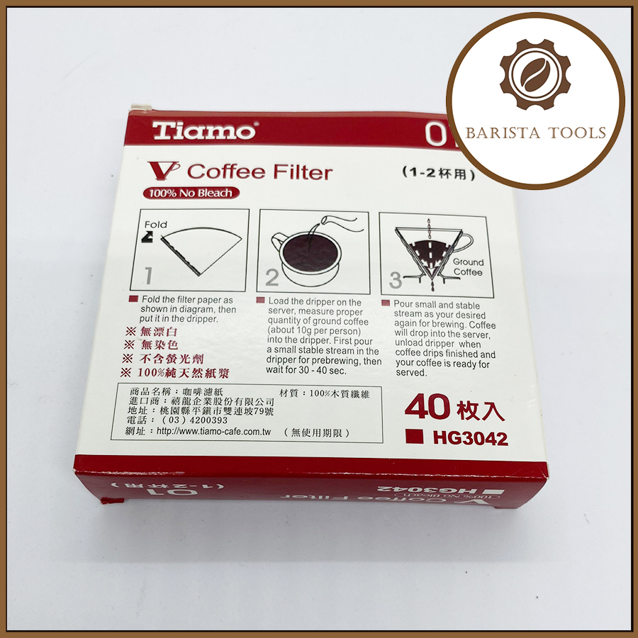 Giấy lọc pha cà phê - Coffee Filter Paper V01 ( hộp 40 tờ)