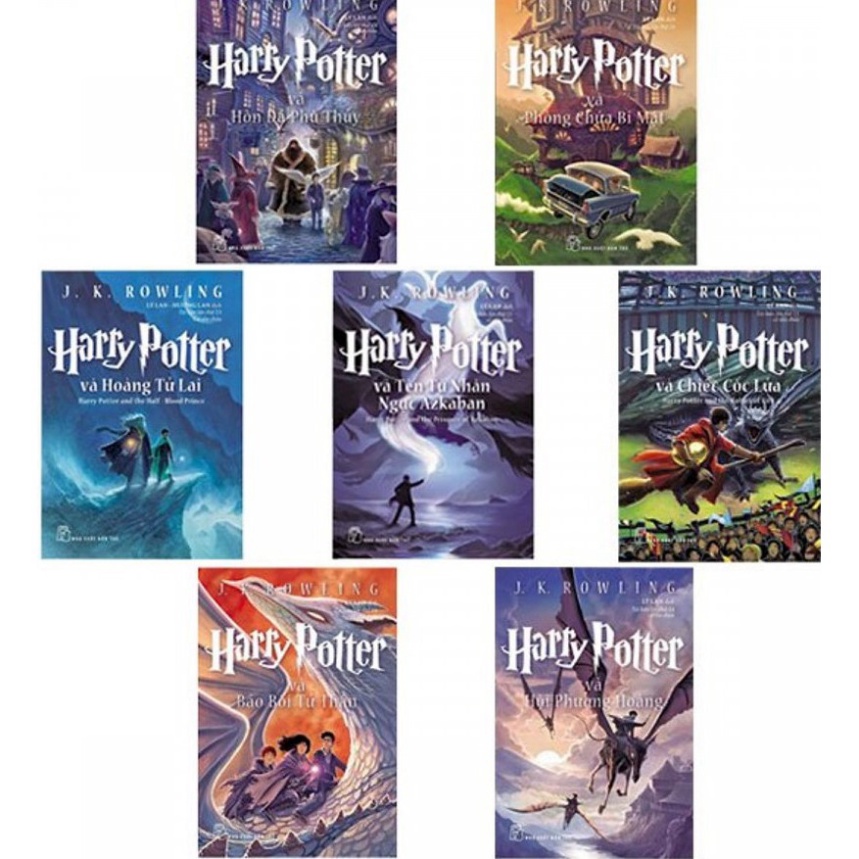 Truyện Harry Potter: Trọn bộ 7 cuốn - (Lẻ các tập) ( NXBT )