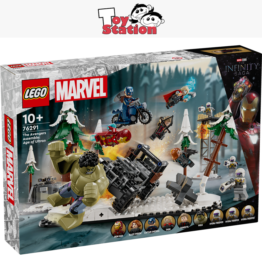 【SJ18762】SEED / Shiny Day LEGO Super Heroes Marvel 76291 The Avengers Assemble: Age of