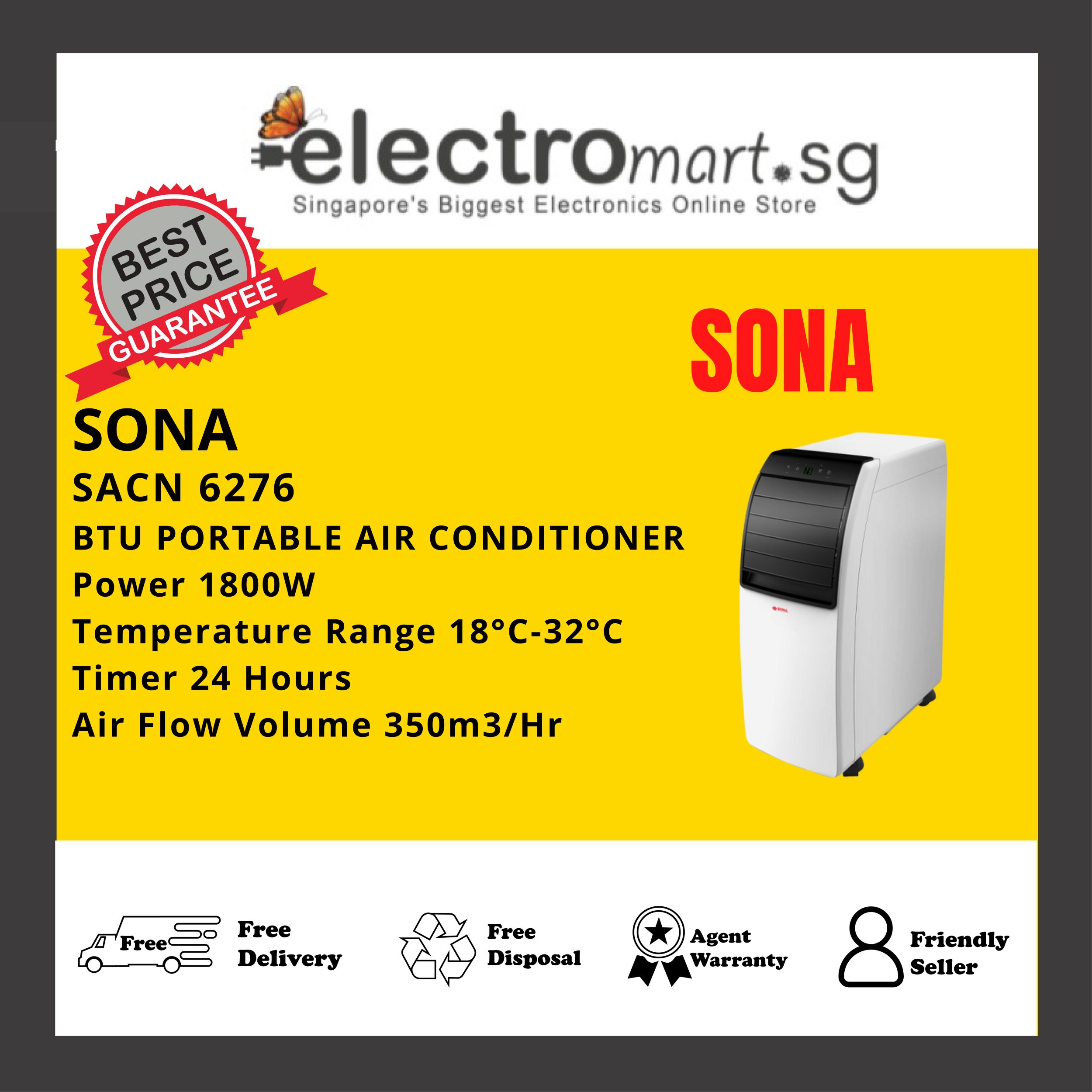 sona sacn6266 portable air con