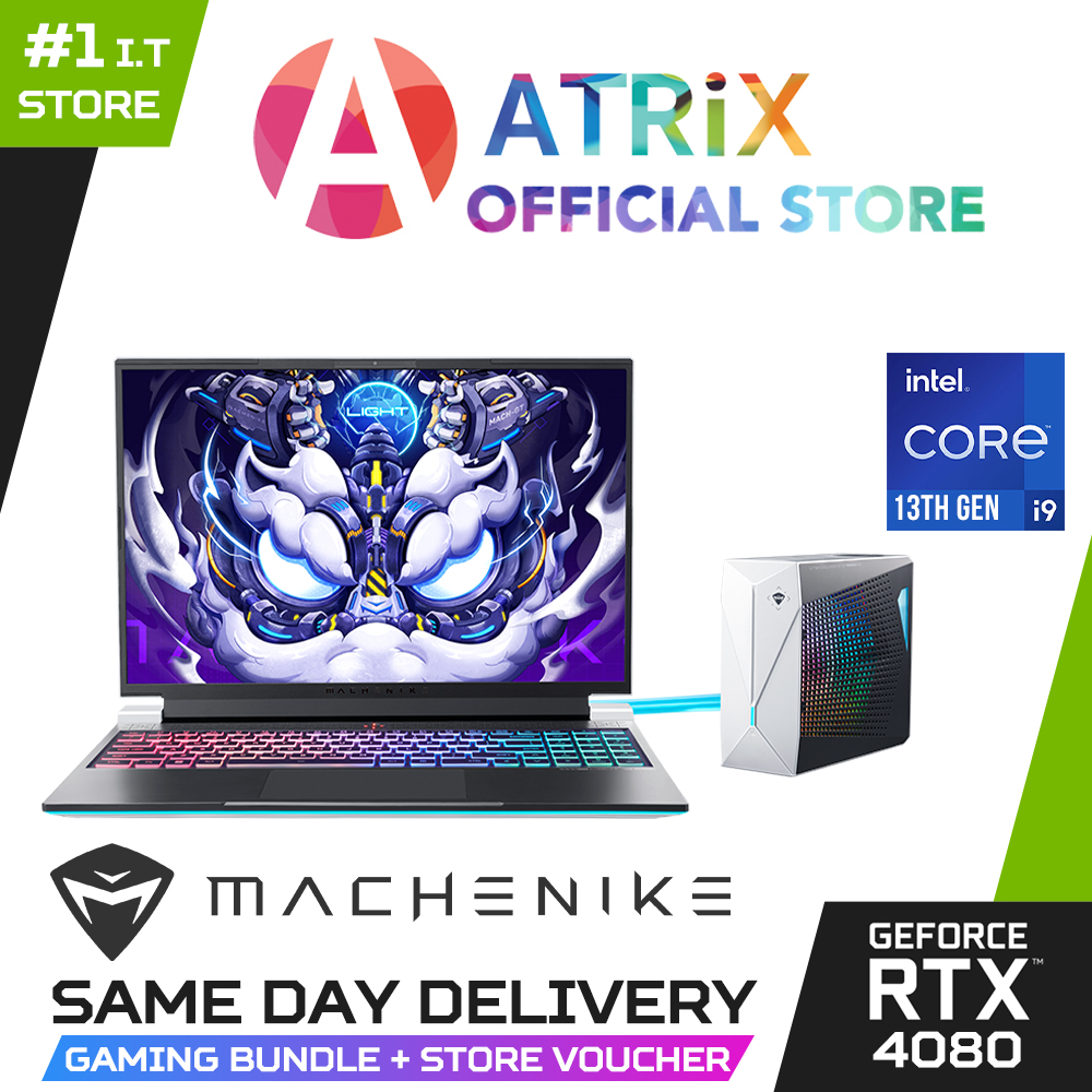 【2Hr-Delivery】MACHENIKE L16 PRO | L16PW-RTX4080W | 16" WUHD 120Hz ...