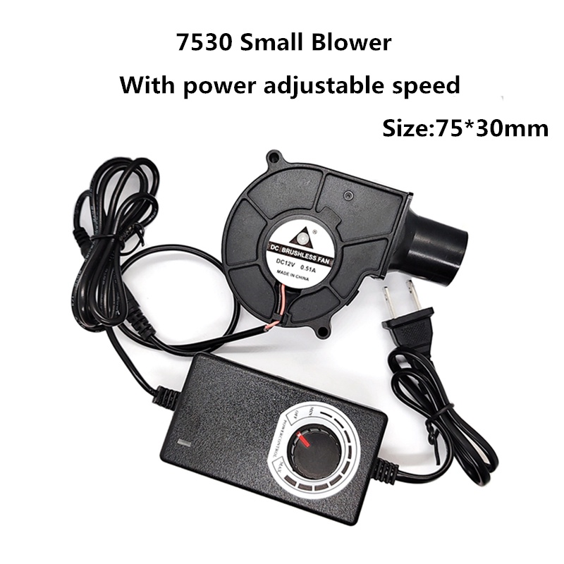 Blower Fan Air Blower Kalan With Speed Controller 12V Air Blower Fan