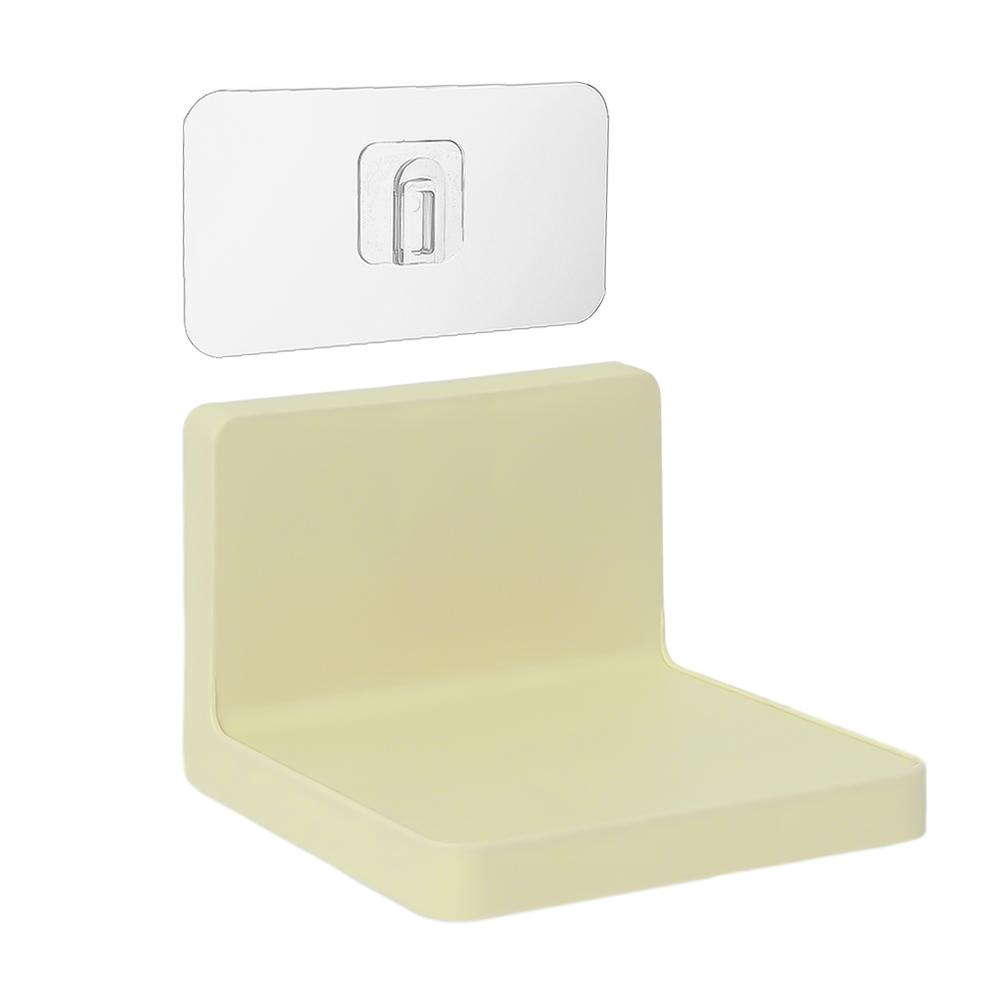 Multifunctional Non-punching Storage Rack Kitchen Bathroom Waterproof Wall-mounted Shelf