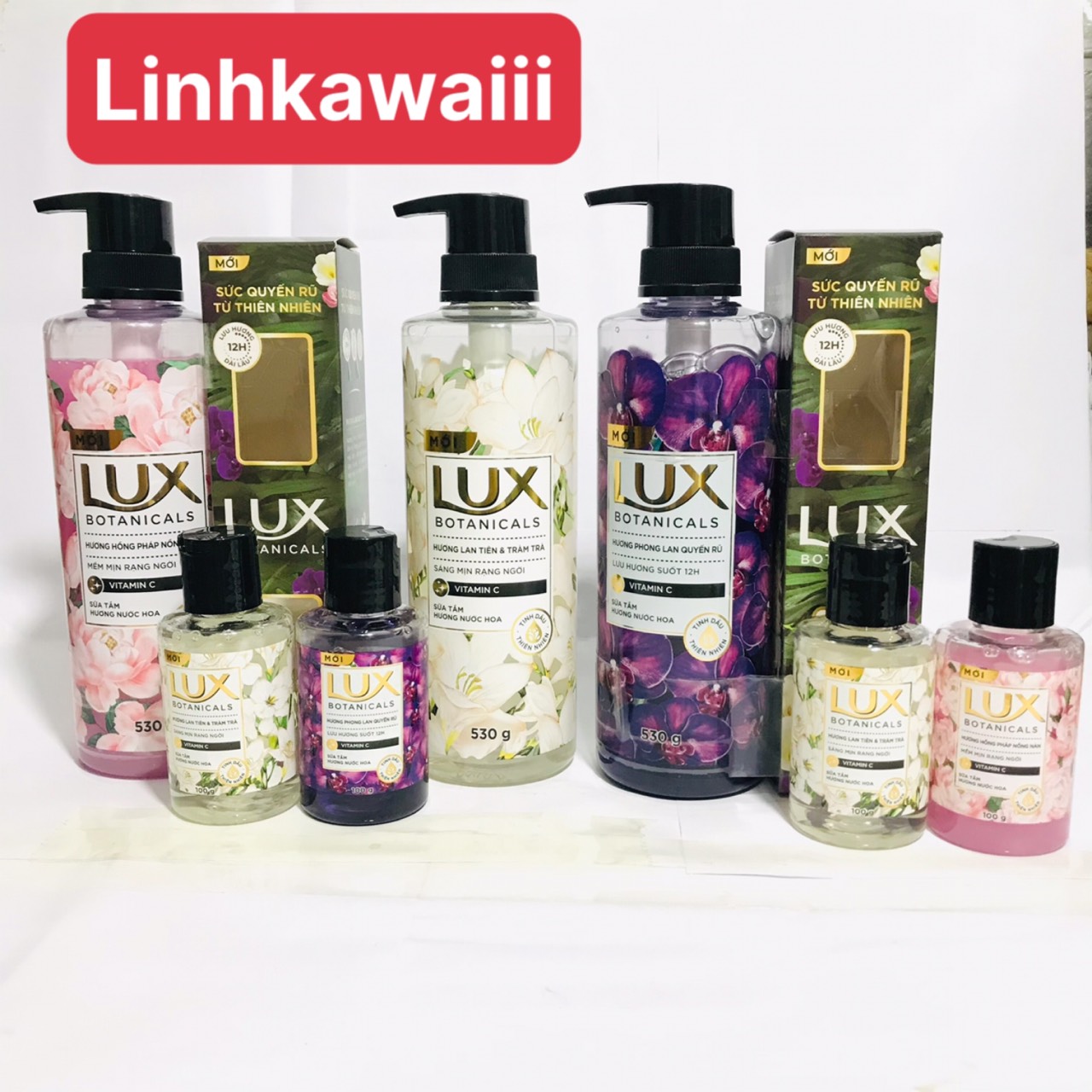 Sữa tắm nước hoa thơm Lux Botanicals (570g/chai)
