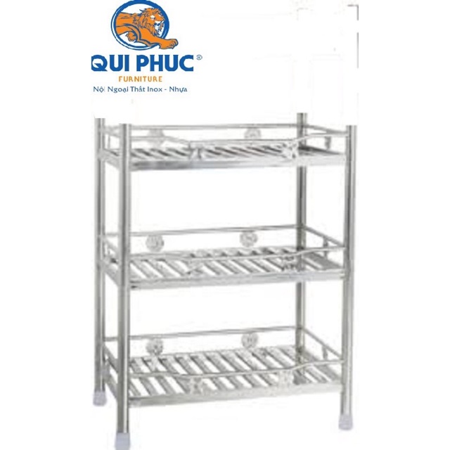 Kệ chén lắp ráp inox Quy phúc