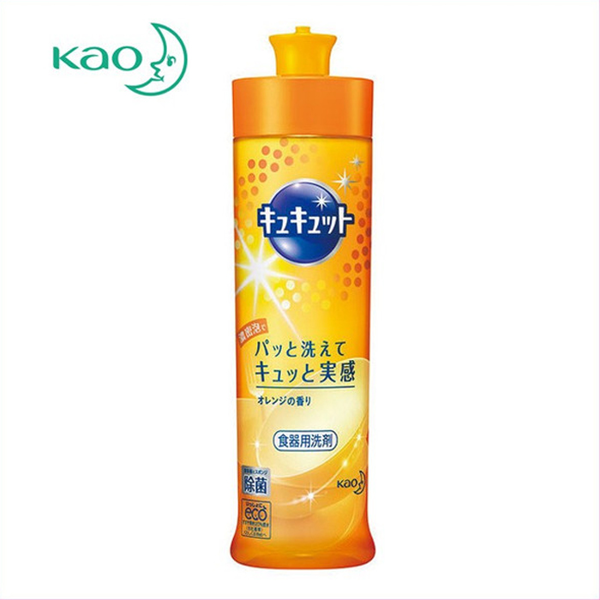 Nước Rửa Chén Kao Hương Cam 240ml  ( Siêu thị Nhật Ichiban Market )