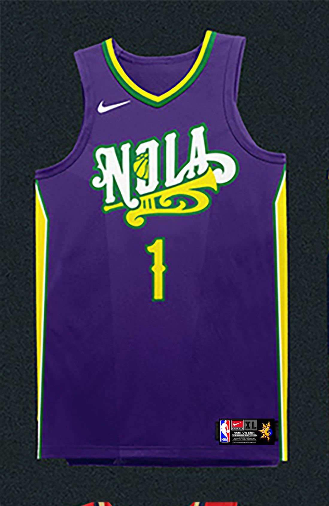 NOLA PELICANS JERSEY FREE CUSTOMIZE NAME AND NUMBER ONLY full ...