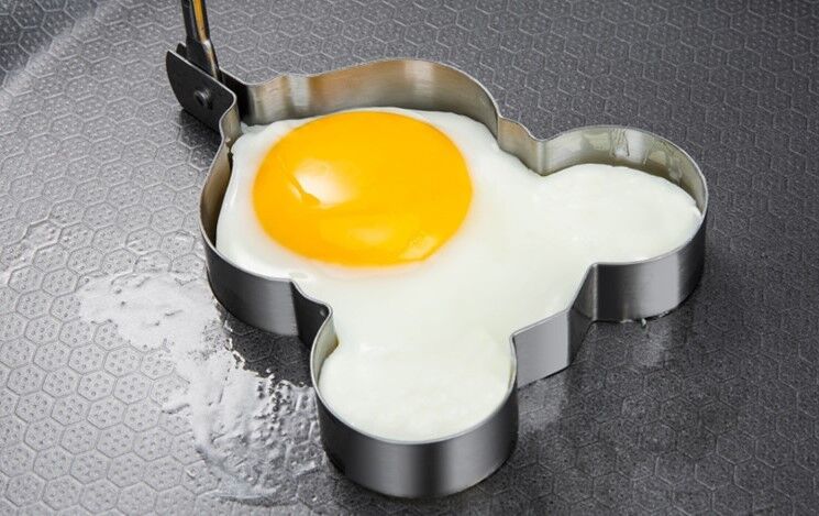 Cooking Kitchen Tools Stainless Steel Fried Egg Shaper Ring Pancake Mould Mold