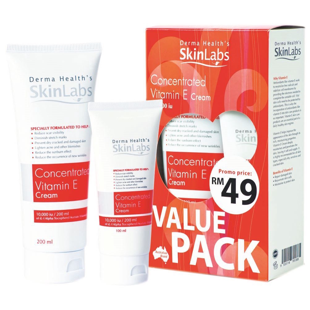 Derma Health's SkinLabs / Skin Labs Concentrated Vitamin E Cream