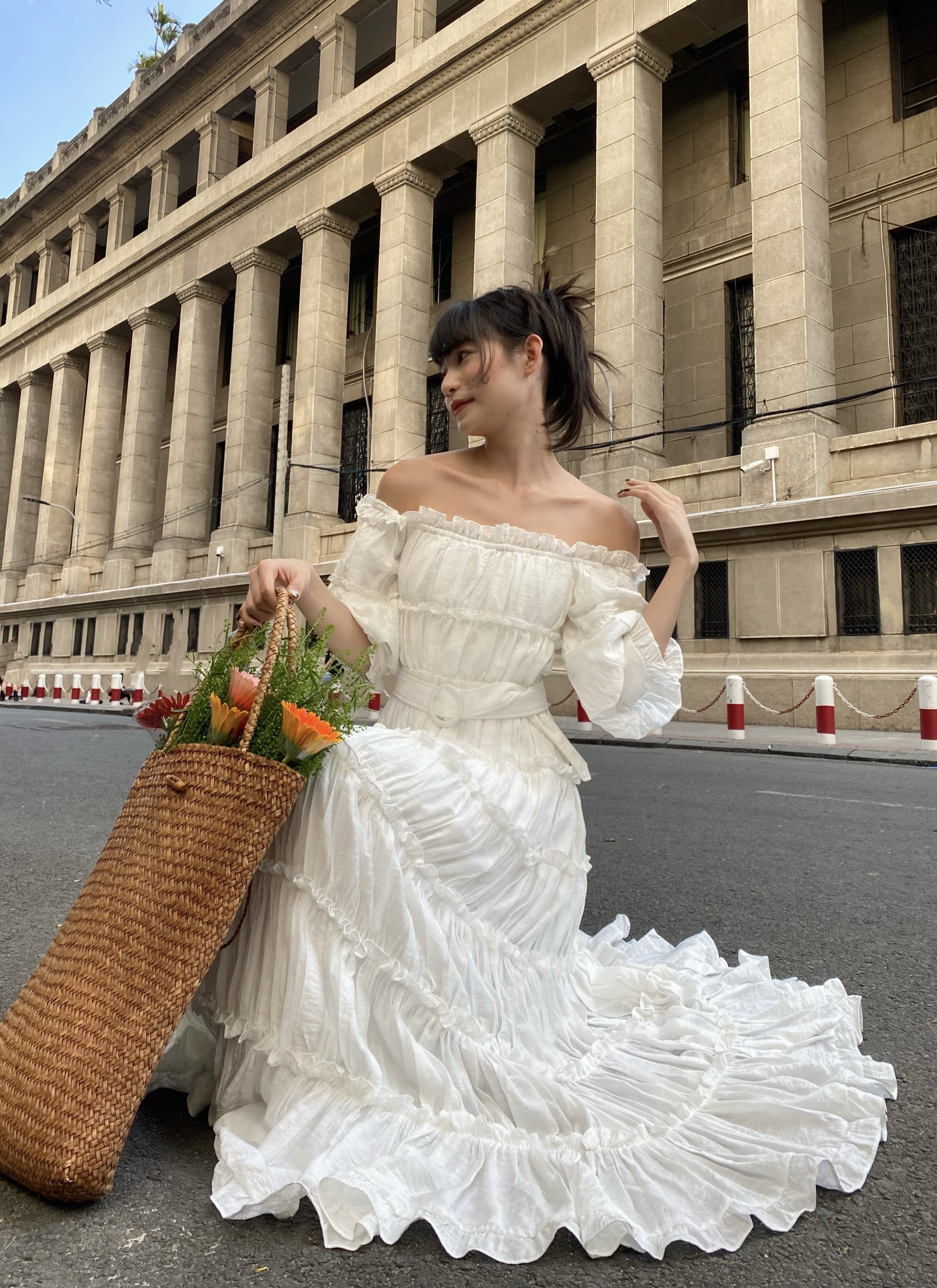 [Nhập LazXuHuong05 - giảm 70k cho đơn 499k] Daydreamer ĐẦM DÀI DREAMY PAPILLON DRESS