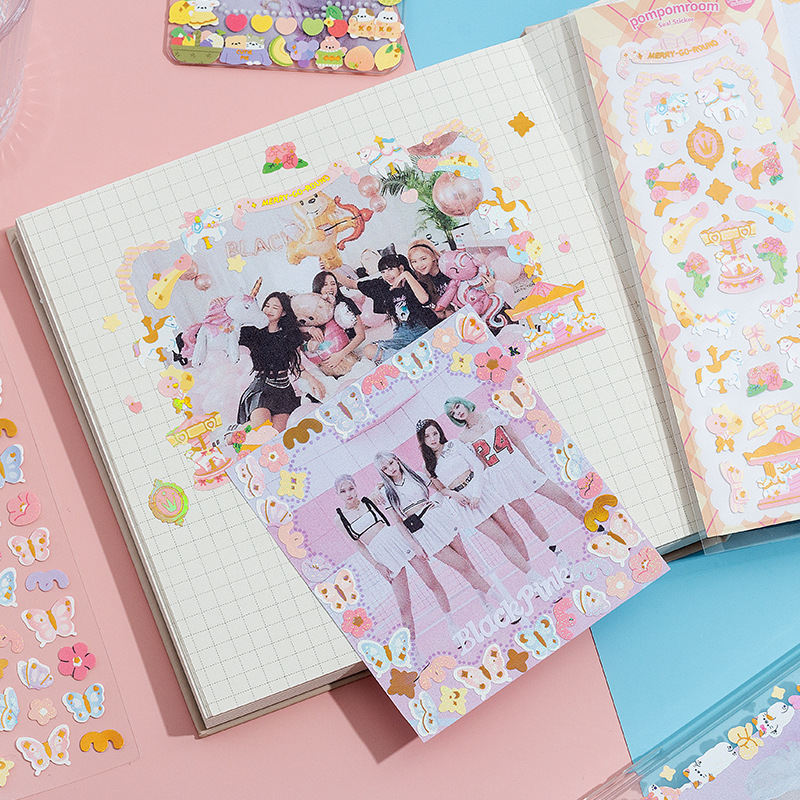 Sticker Cute decor Toploader Pompomroom - Be Tiny Stationery