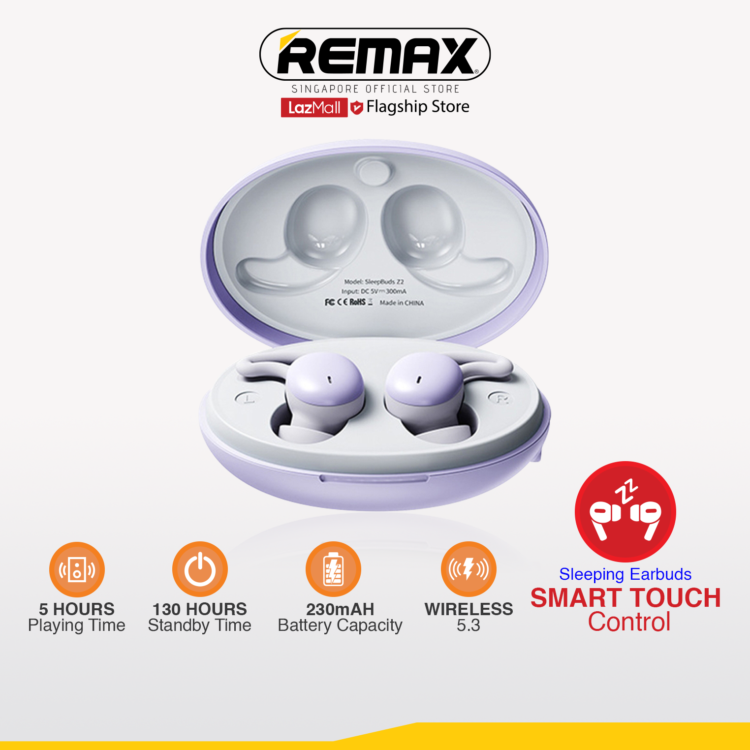 Remax Audio Sleepbuds Z2 Dreamer Sleep Silicon True Wireless