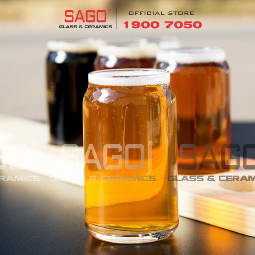 Ly Thủy Tinh Beer Can 473ml , Thủy Tinh Cao Cấp