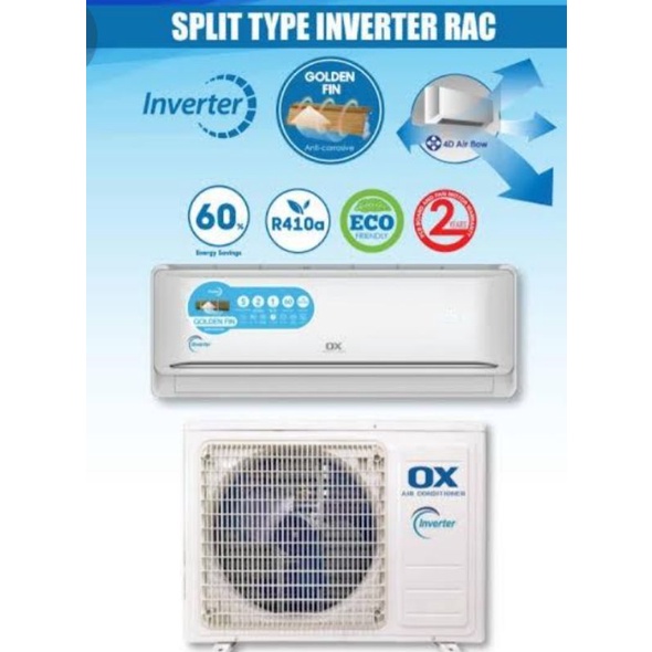 OX 1HP TO 2HP SPLIT TYPE INVERTER AIRCON Lazada PH