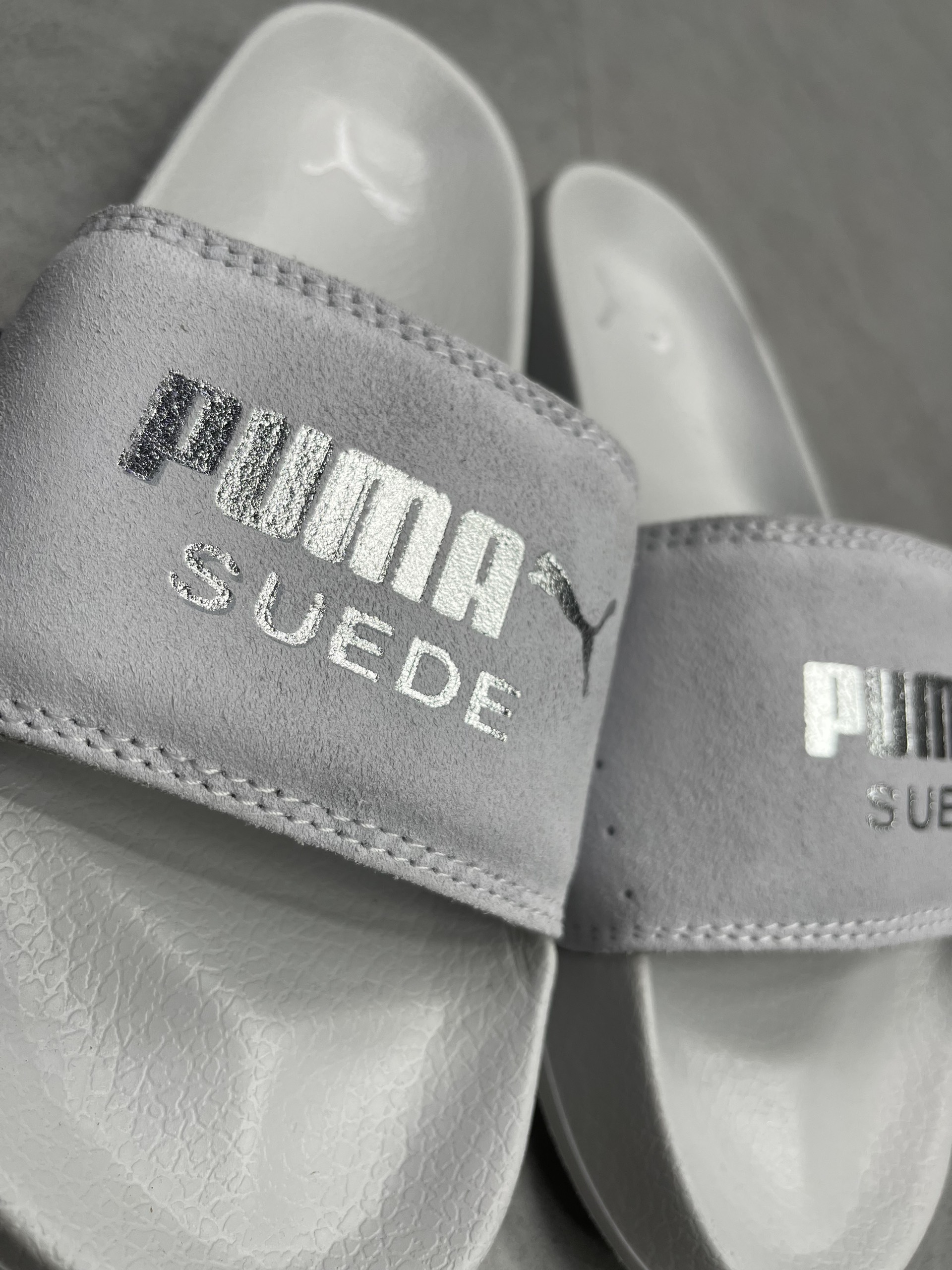 DÉP CHÍNH HÃNG | PUMA SUADE GREY - Xám Full | HÀNG AUTHENTIC