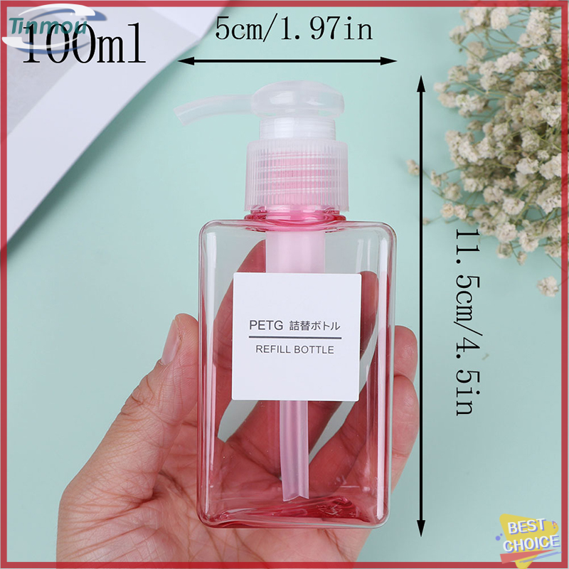 【Tinmou】🌟🌟【Bán nóng】🎈100ml Chai xịt bọt container dầu gội dung dịch dưỡng da bơm xà phòng Dispenser