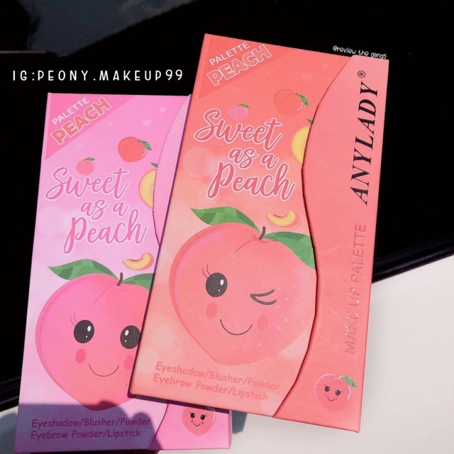 Bảng phấn bóp ANYLADY PEACH