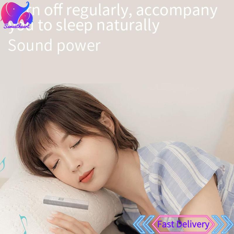 Ssweetheart Sleep Speaker Machine Portable Sound Machine Rechargeable Timer Bone Conduction Pillow Speaker For Office Sleeping