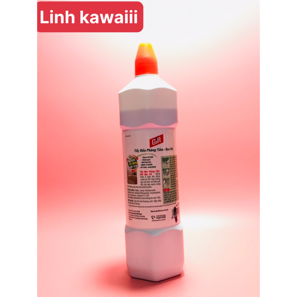 Nước tẩy bồn cầu Gift chai 900ml