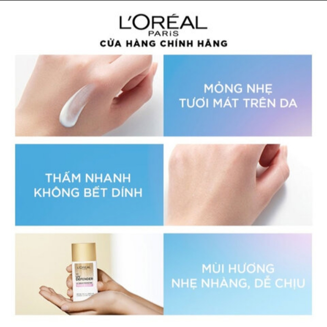 Kem Chống Nắng Loreal Paris Correct&Protect SPF 50+ PA+++ 50ml