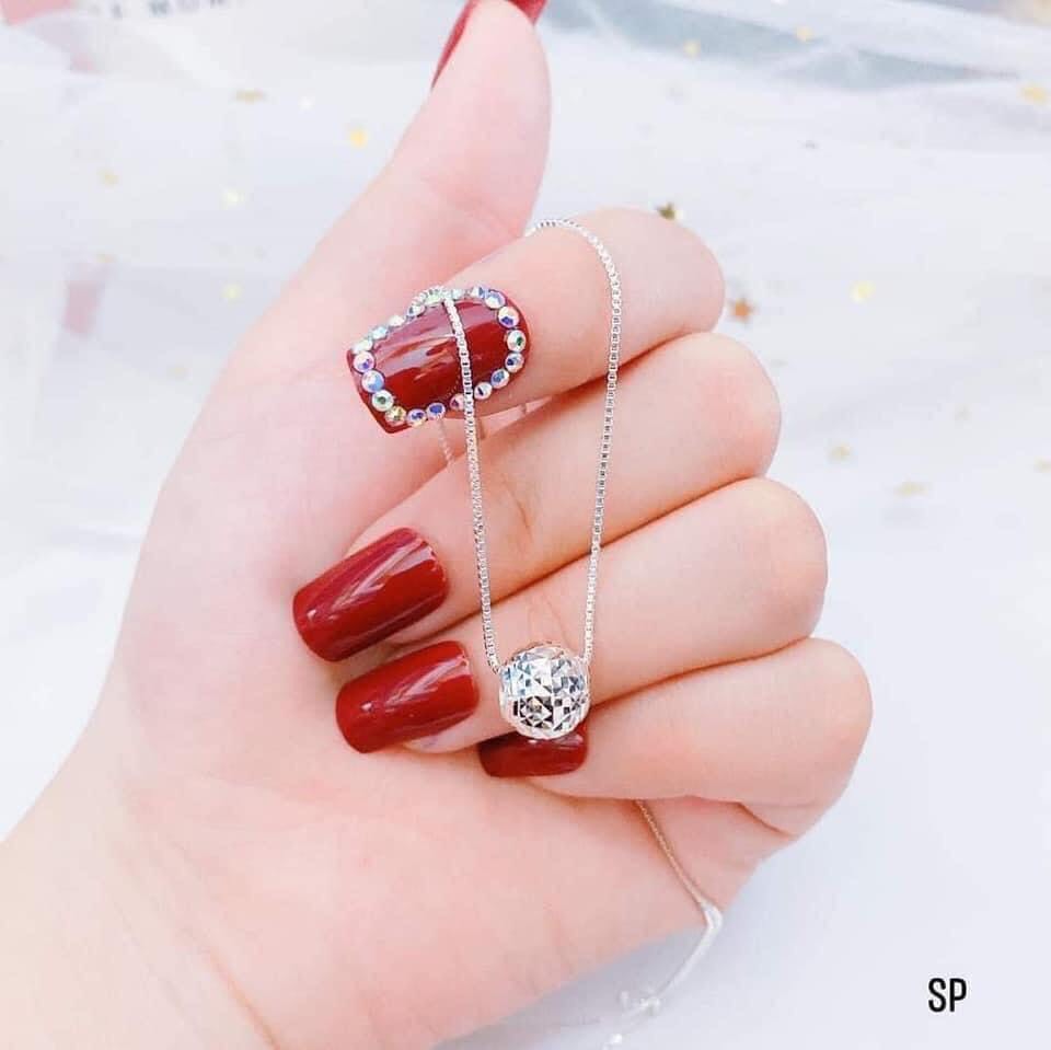 [HCM]Dây chuyền vàng nữ 18k dây chuyền mạ vàng cao cấp, DÂY CHUYỀN bạc ý, dây chuyền đẹp xi kim, dây chuyền bạc nữ mạ vàng trắng, dây chuyền kim cương Trang sức GADO DML088 - CAM KẾT KHÔNG ĐEN