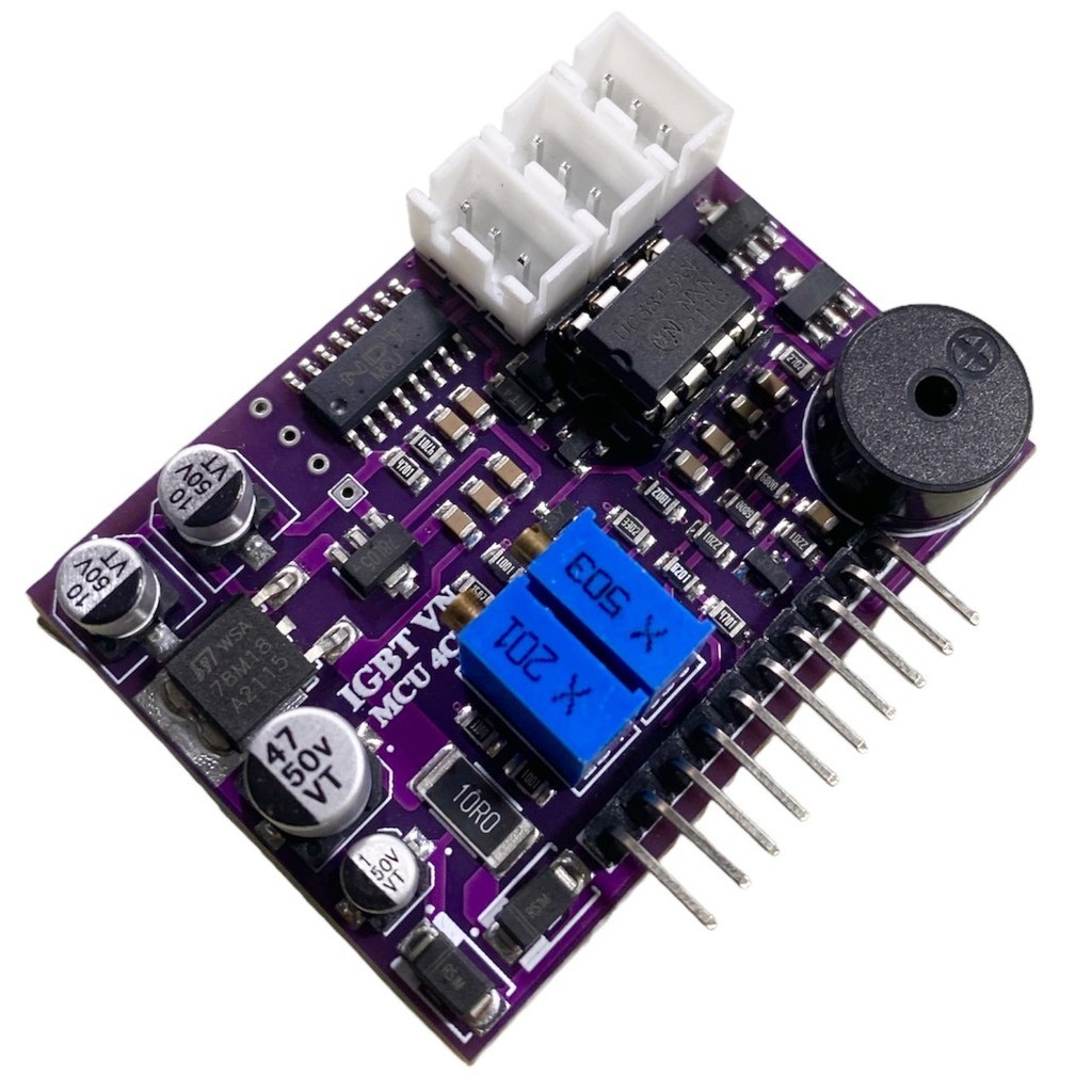 Mạch băm xung bo lái igbt tích hợp 2 in 1 uc3842 + pic 4 chế độ
