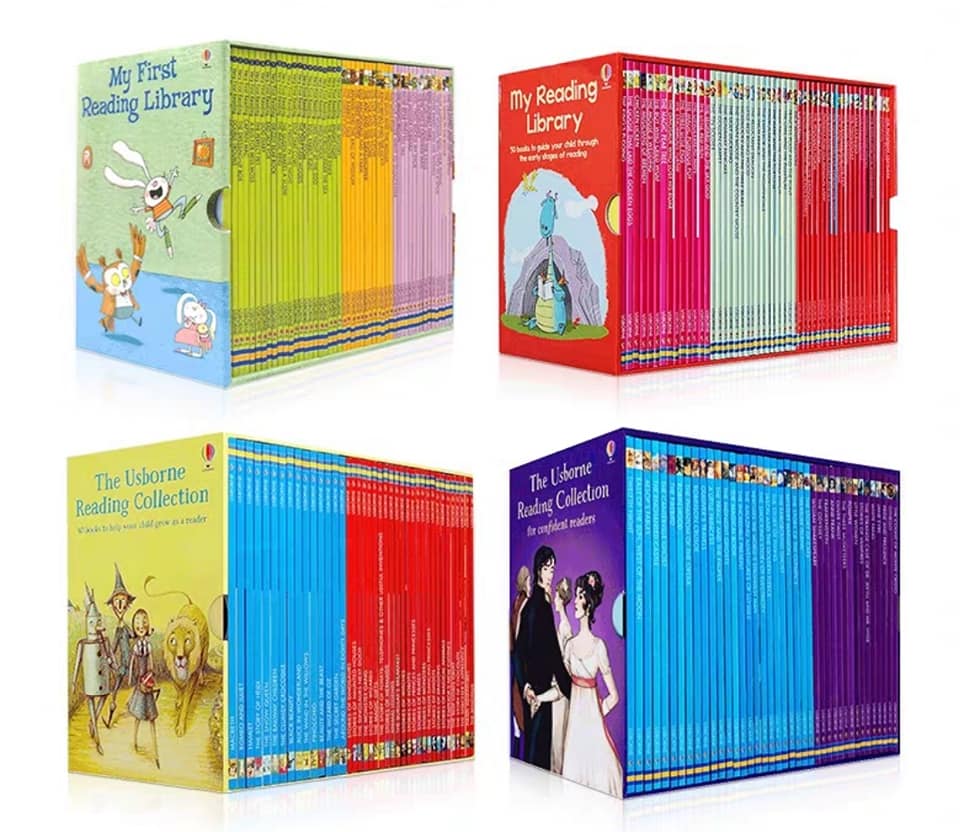 [NHẬP KHẨU] USBORNE MY FIRST READING LIBRARY (BỘ XANH, ĐỎ, VÀNG )