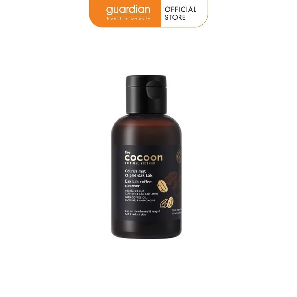 Gel rửa mặt cà phê đắk lắk cocoon 140ml