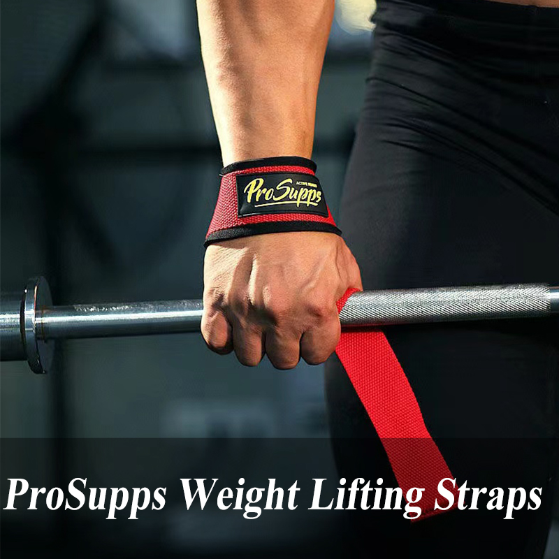 Prosupps Lifting Wrist Straps for Weightlifting, Bodybuilding,  Powerlifting, Strength Training, Deadlifts