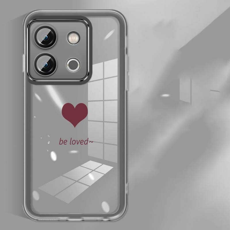 Vivo Y28 Y18 Y18s VivoY28 Luxury Cute Love Heart Casing Clear Candy Silicon Case Camera Protector Back TPU Soft Case Cover. 