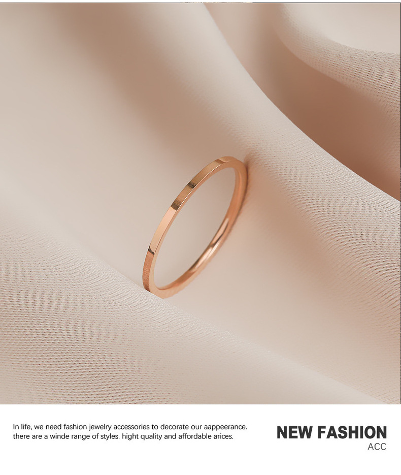 [FREESHIP + ÁP MÃ GIẢM SÂU ĐẾN 8%] Nhẫn titan mảnh trơn simple DIY - CAM KẾT KHÔNG GỈ, KHÔNG BAY MÀU - BẢO HÀNH 12 THÁNG