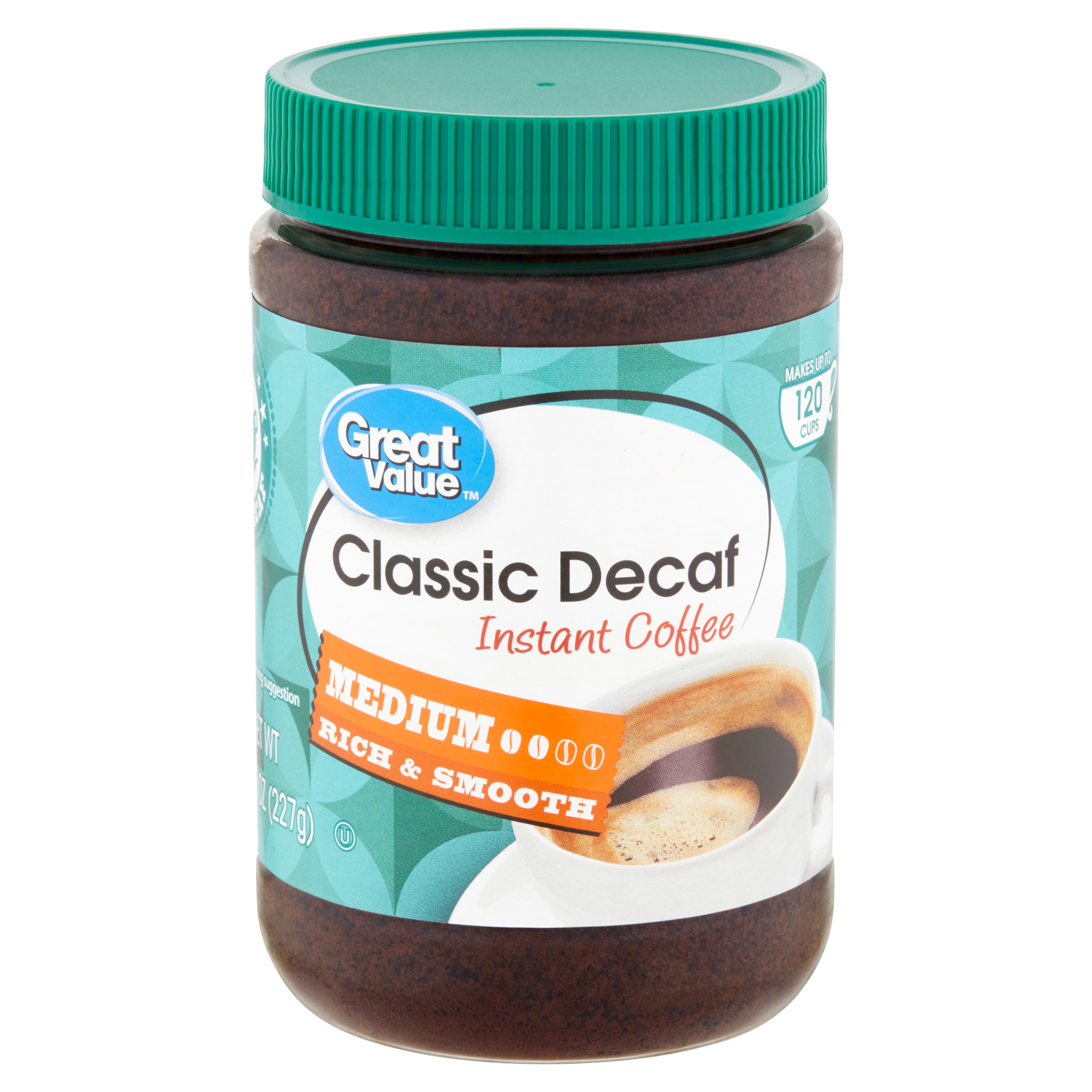 Classic Decaf Medium Instant Coffee 