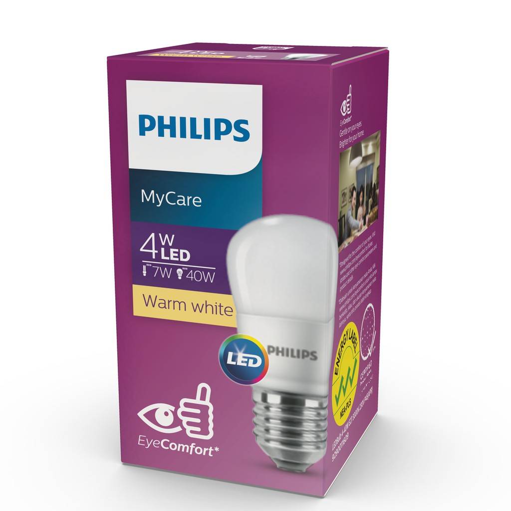 Skygge Udvalg dør Philips LED Bulb 4W/6.5W E14/E27 3000K/6500K | Lazada Singapore